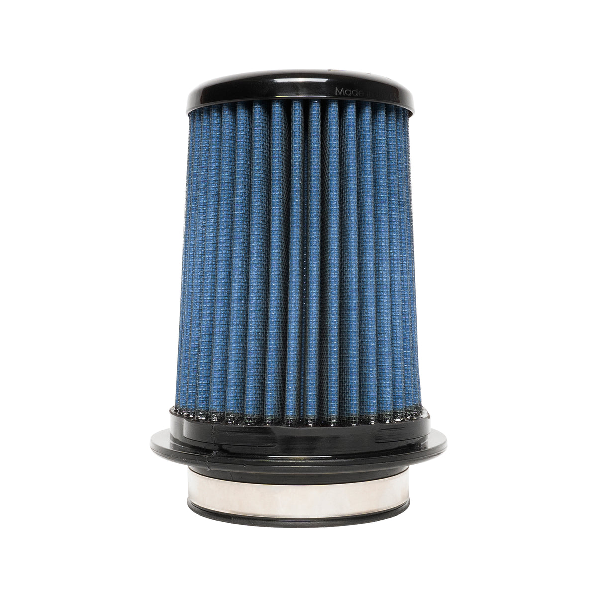 Injen SuperNano Web Dry Air Filter w/ Twist Lock Base- 3.5in Flange ID / 5.5in Base / 6.3in Height - X-1135-BB