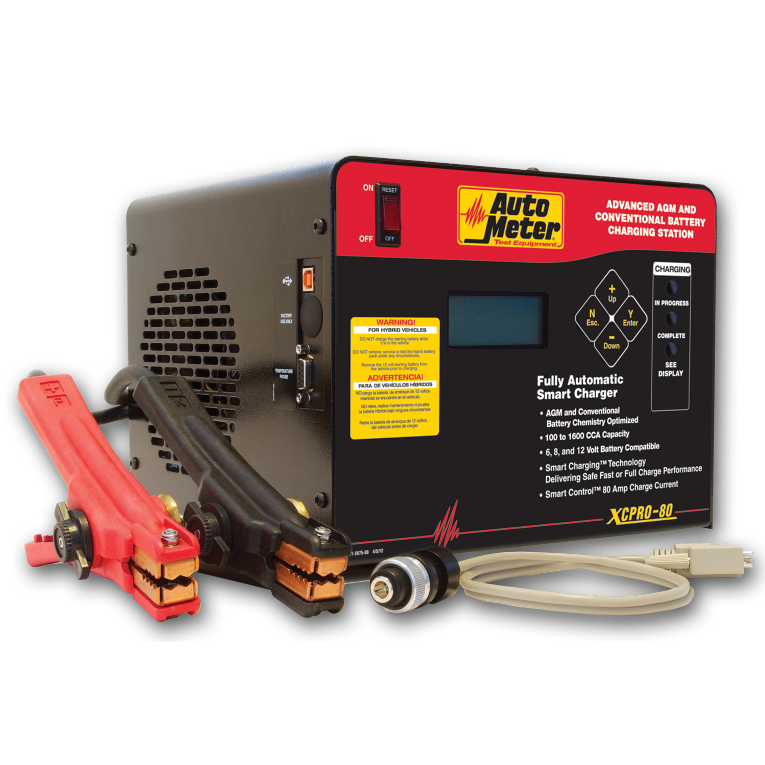 Autometer AGM Optimized Fast Charger - XCPRO-80