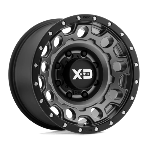 XD - XD129 18X9 6X5.5 M-gry Blk-ring +18MM