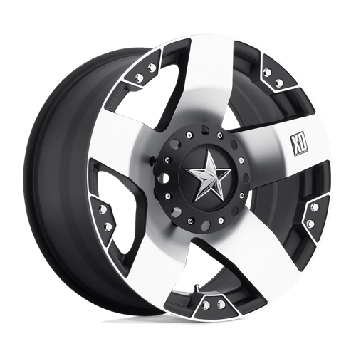 XD - XD775 Rkstr 22X9.5 108-150 M-blk/mch +38
