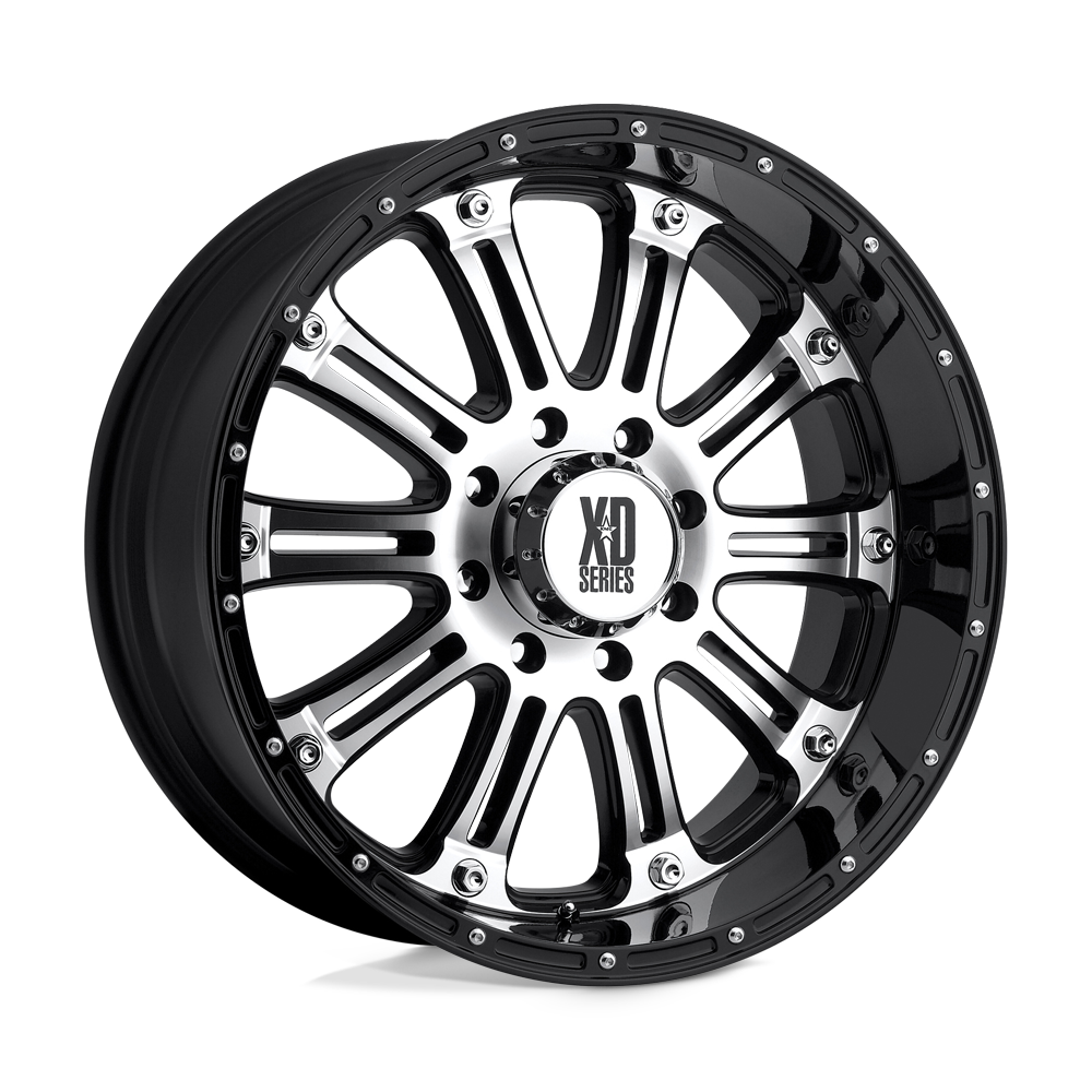 XD - XD795 Hoss 16X8 8X6.5 G-blk/mch 0MM