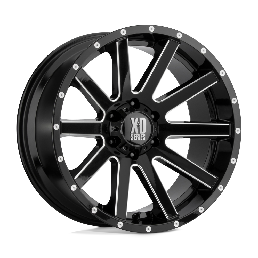 XD - XD818 20X10 5X5.5 G-blk Mill -24MM