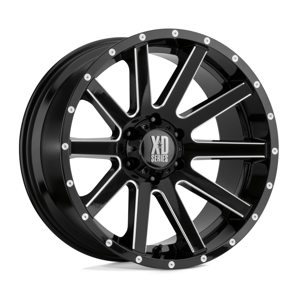 XD - XD818 17X9 6X4.5 S-blk Milled 30MM