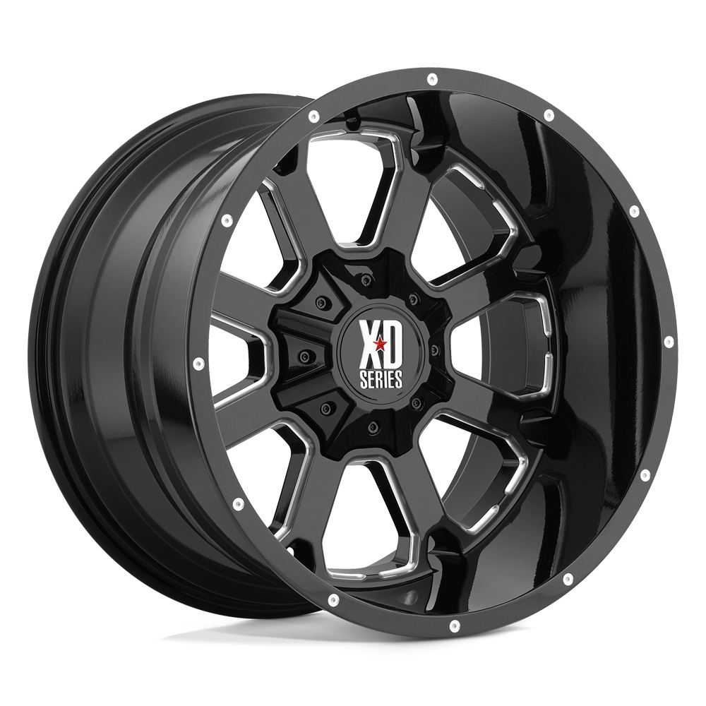 XD - XD825 20X9 8X6.5 G-blk Mill 00MM