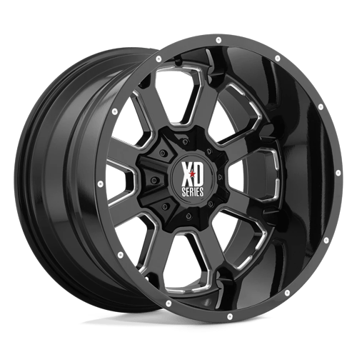 XD - XD825 20X10 8X170 G-blk Mill -24MM