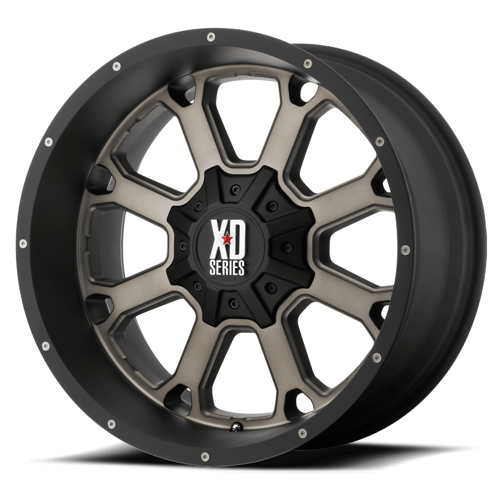 XD - XD825 20X12 5X5.0/5.5 M-blk Dtcc -44MM