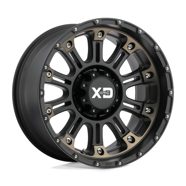 XD - XD829 20X10 5X5.0 S-blk Mach Dtcc -24MM
