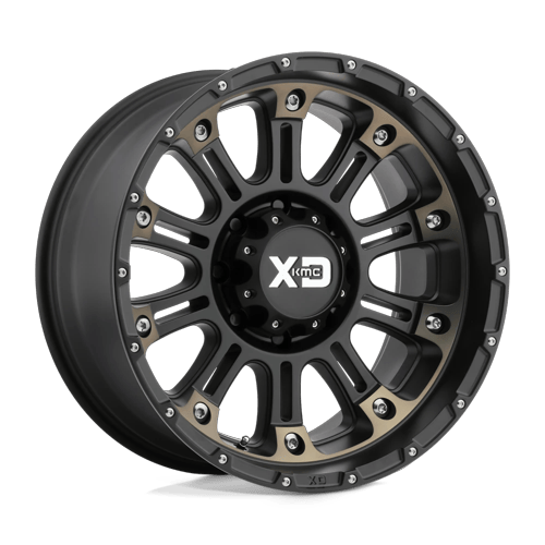 XD - XD829 17X9 5X5.0 S-blk Mach Dtcc -12MM
