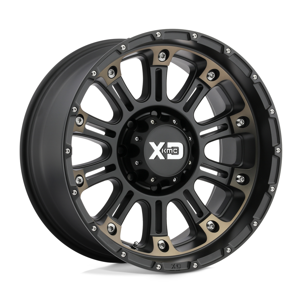 XD - XD829 17X9 5X5.0 S-blk Mach Dtcc -12MM