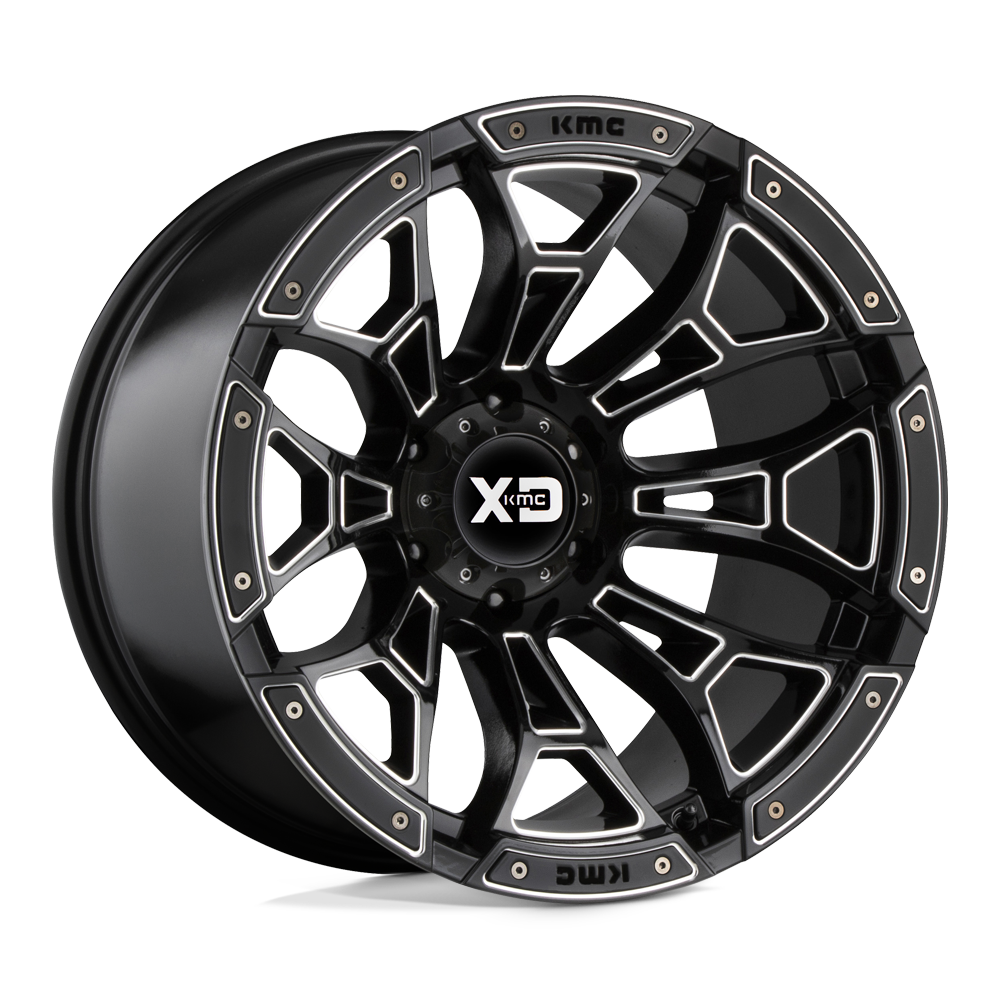 XD - XD841 20X12 8X6.5 G-blk Mill -44MM