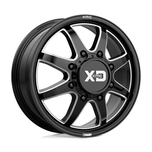 XD - Pike DRW 22X8.25 8X6.5 +105 Gblk-mill DF
