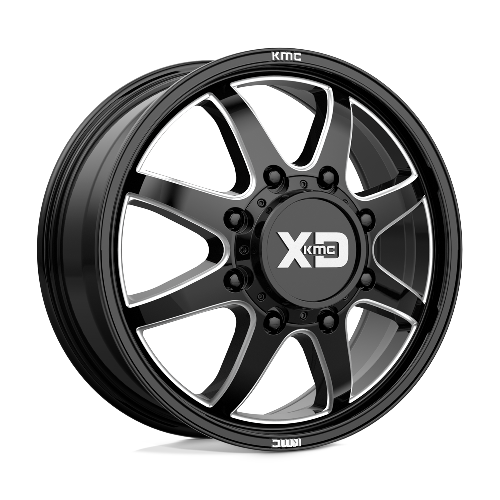 XD - Pike DRW 22X8.25 8X6.5 +105 Gblk-mill DF