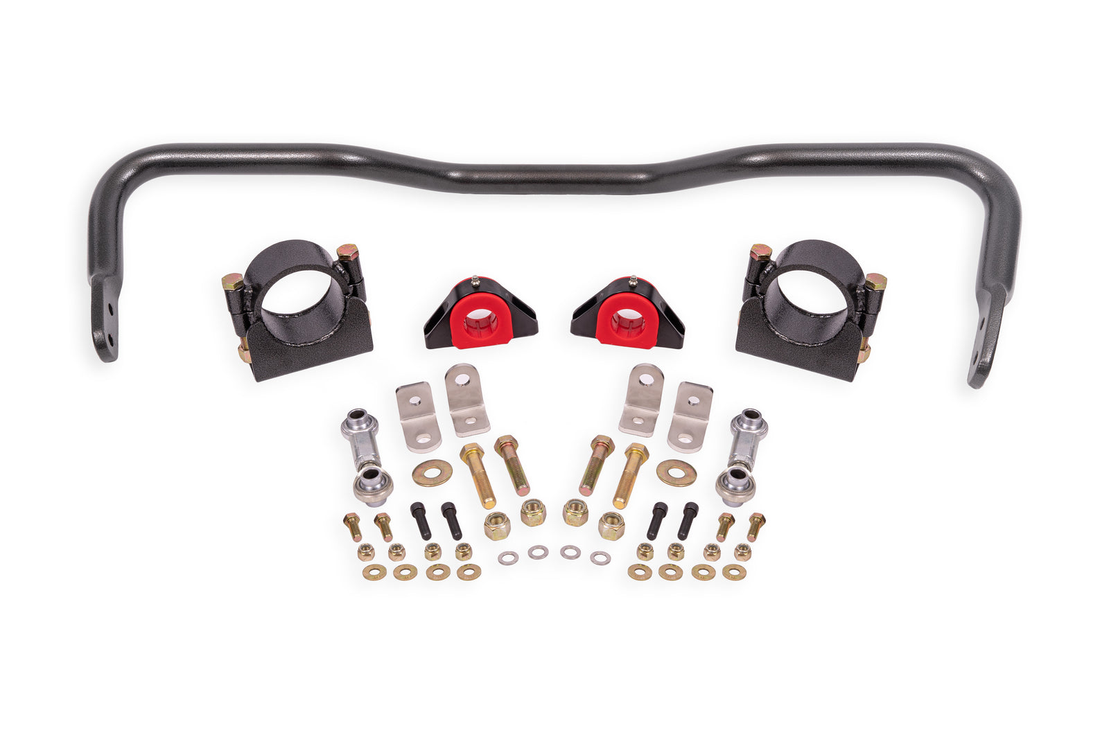 BMR 78-87 G-Body w/ 2.75in Axles Rear Solid 1.375in Xtreme Anti-Roll Bar Kit - Black Hammertone - XSB009H