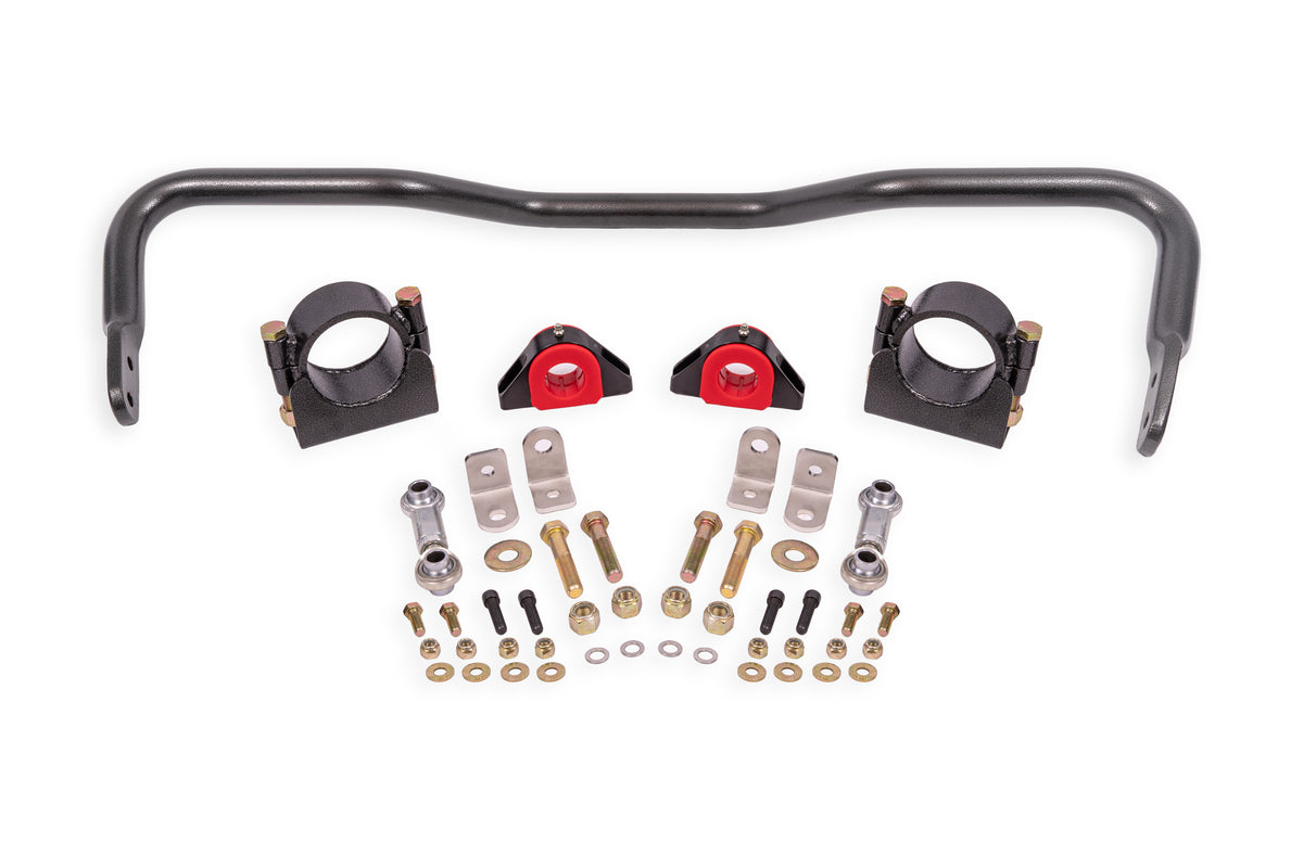 BMR 78-87 G-Body w/ 3.25in Axles Rear Solid 1.375in Xtreme Anti-Roll Bar Kit - Black Hammertone - XSB010H