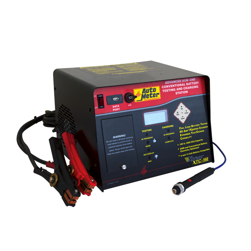 AutoMeter AGM Optimized Fast Charger/Tester - XTC-160
