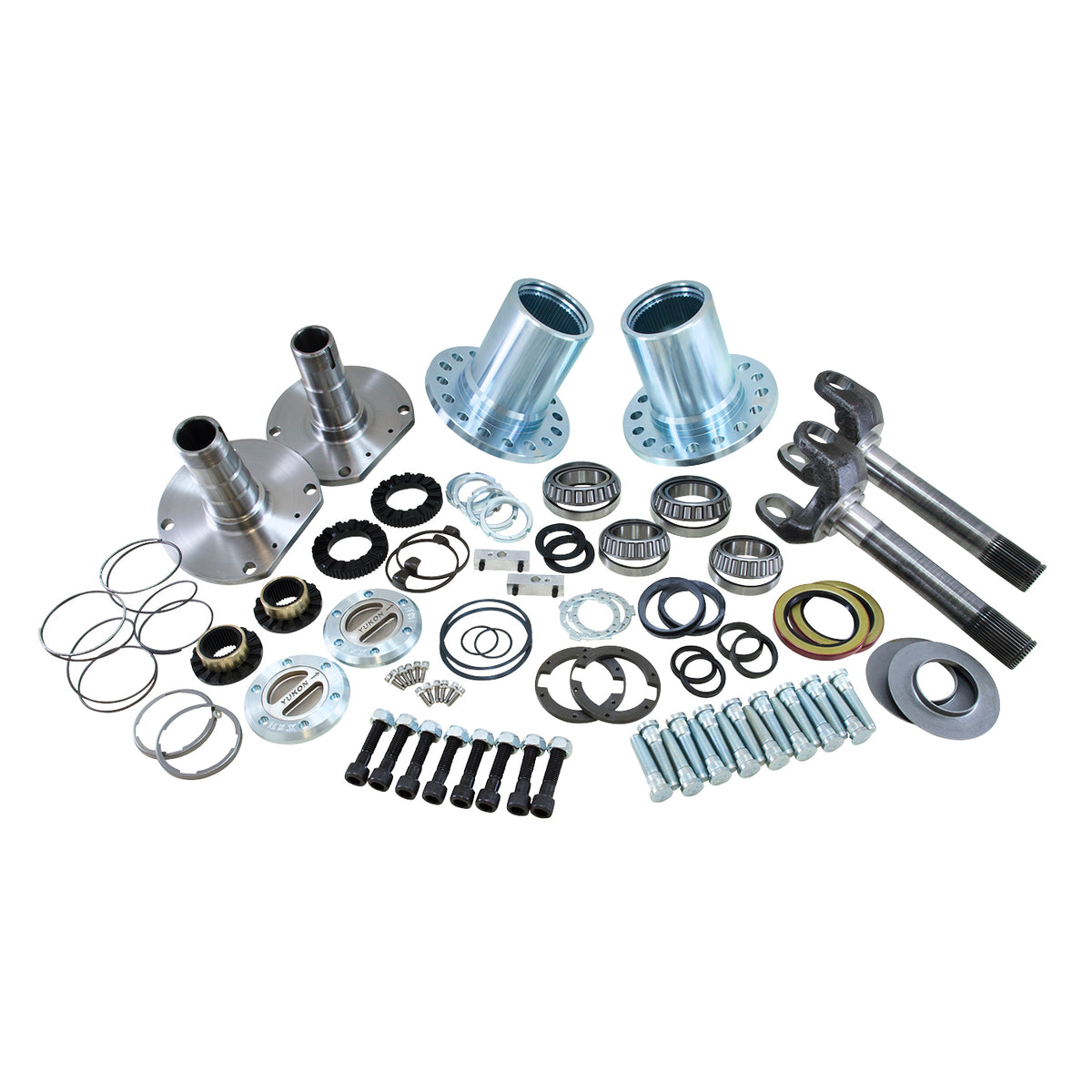 Yukon Gear Spin Free Locking Hub Conversion Kit For 12-15 Dodge 2500/3500 - YA WU-13