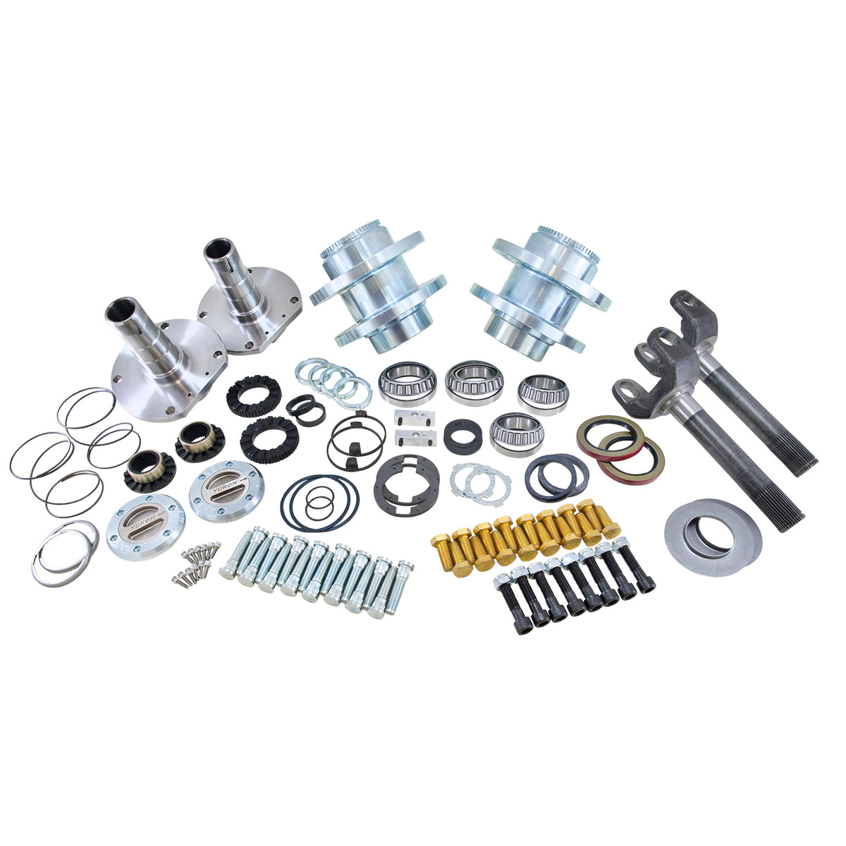 Yukon Gear Spin Free Locking Hub Conversion Kit For 12-15 Dodge 2500/3500 DRW - YA WU-14