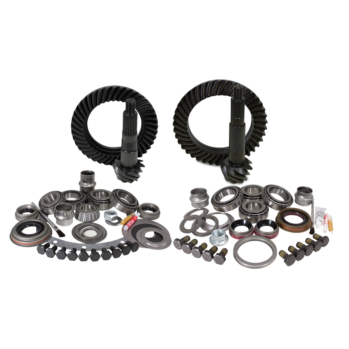 Yukon Gear & Install Kit Package Jeep XJ / YJ w/ Dana 30 Front & Model 35 Rear - 4.56in Ratio - YGK001