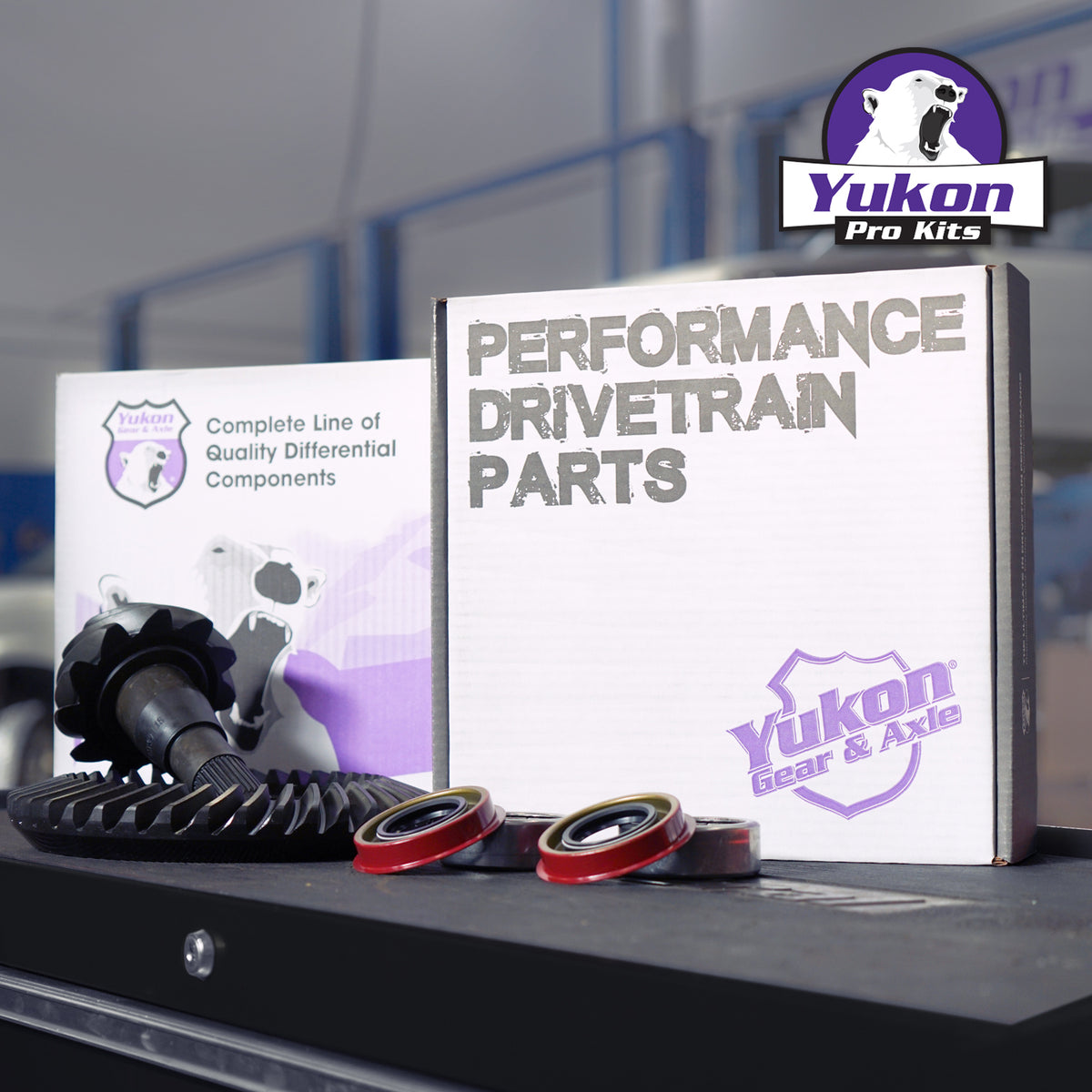 Yukon Gear & Install Kit Package For 9.25in Chrysler in a 3.55 Ratio - YGK2071