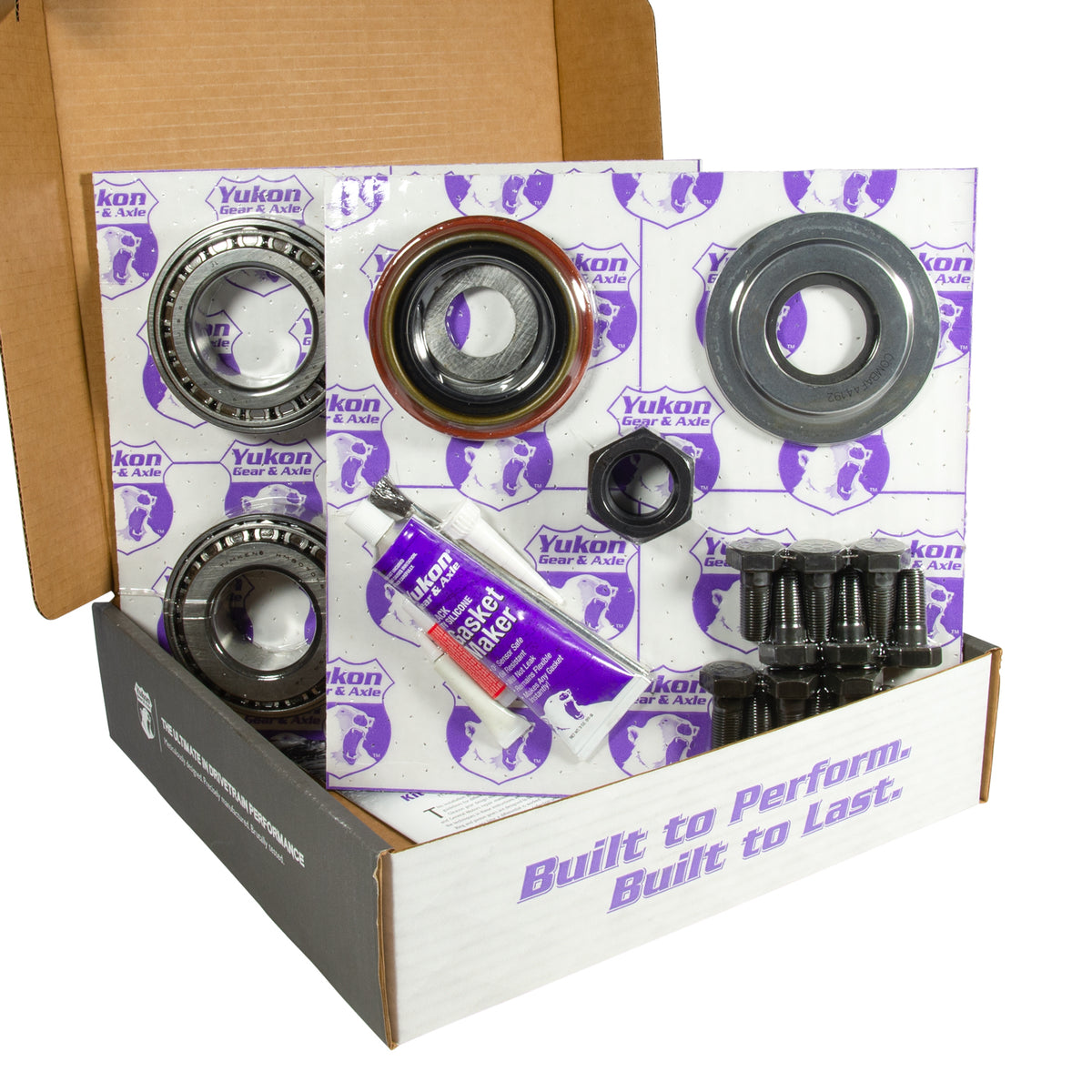 Yukon 11.25in Dana 80 4.30 Rear Ring & Pinion Install Kit 35 Spline Positraction 4.125in BRG - YGK2168