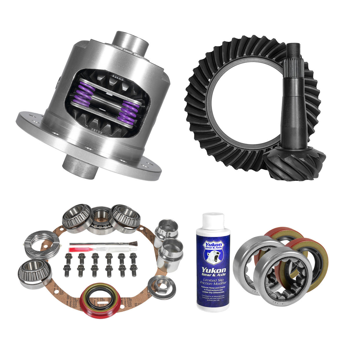 Yukon 67-72 Chevrolet Camaro Limited Slip & Re-Gear Kit - 30 Spline 3.73 Ratio - YGK2322