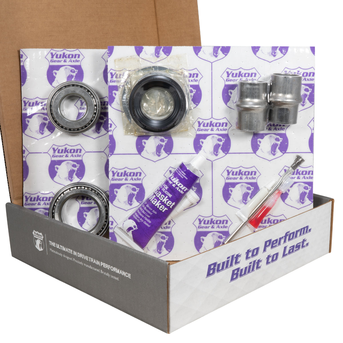 Yukon Gear Ring & Pinion Gear Kit Pkg F&R w/Install Kits Toyota 8.4/7.5R Diff 4.56 Ratio - YGKT001-456