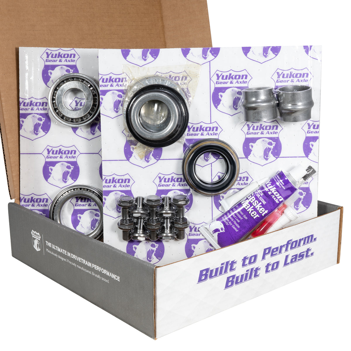 Yukon Ring & Pinion Gear Kit Front & Rear for Toyota 8.4/8IFS Diff (w/o Factory Locker) 4.88 Ratio - YGKT005-488-4