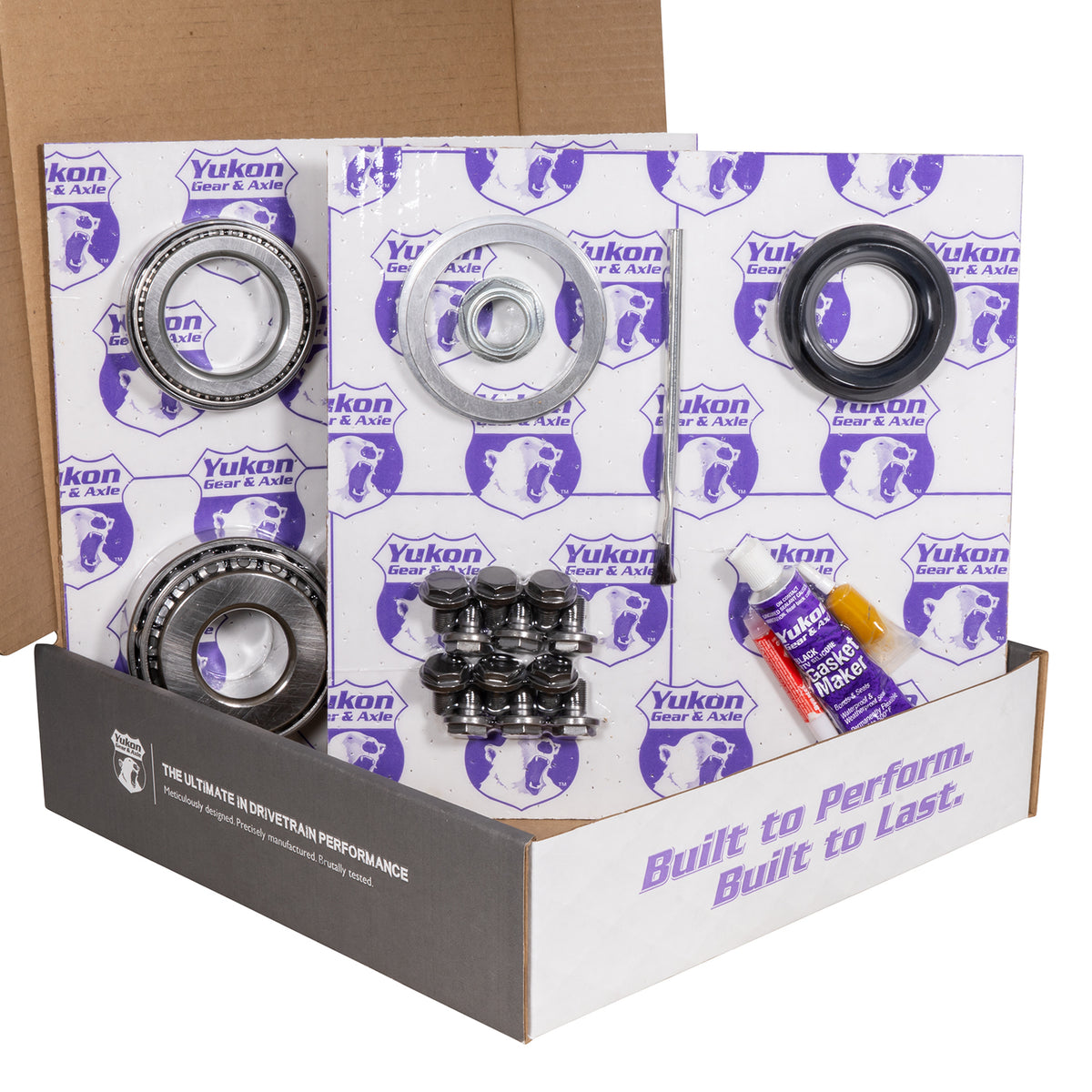 Yukon Ring & Pinion Gear Kit Front & Rear for Toyota 8.2/8IFS Diff (w/o Factory Locker) 4.56 Ratio - YGKT008-456-3