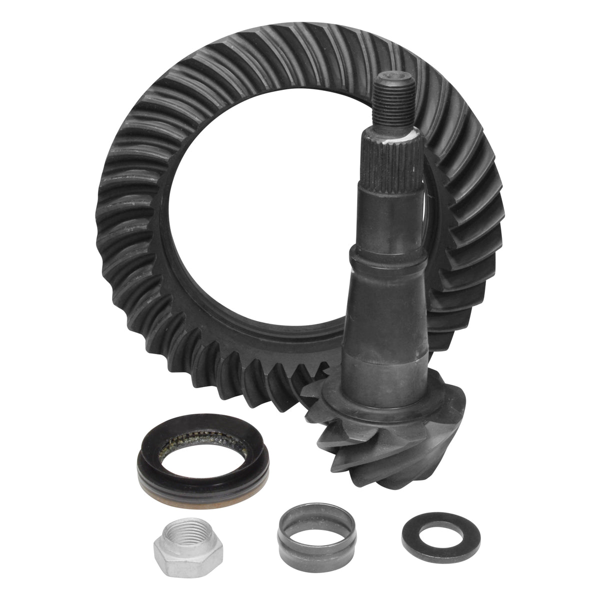 Yukon Reverse Ring & Pinion w/ 4:44 Gear Ratio for Dodge RAM 9.25in. - w/ Solid Front - YG C9.25R-444R-14