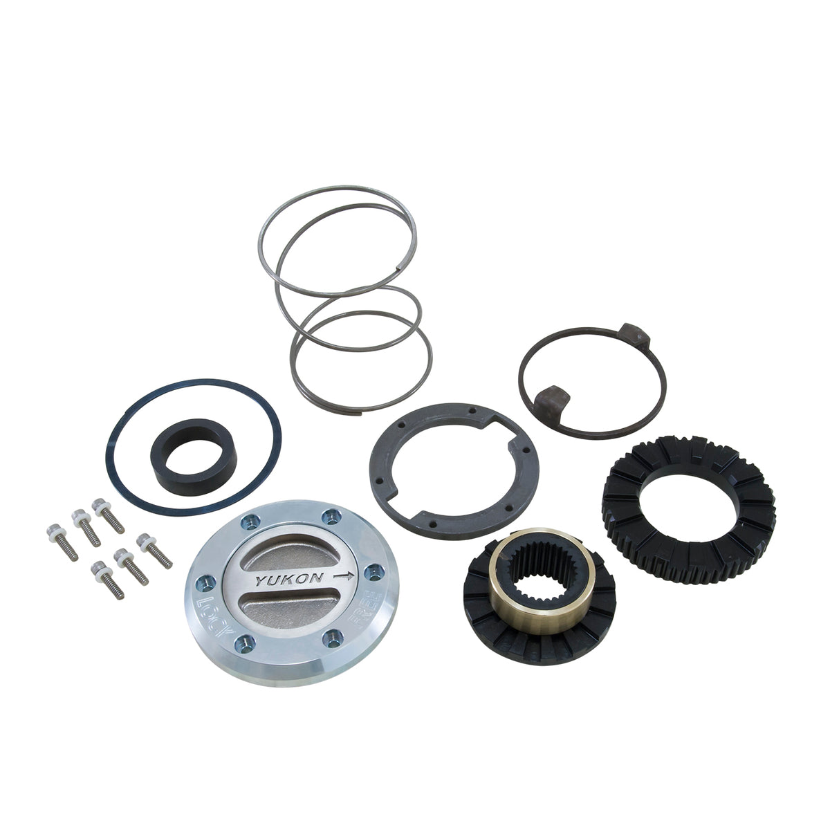Yukon Gear Hardcore Locking Hub Set For Dana 60 / 30 Spline. 99-04 Ford / 1 Side Only - YHC71004