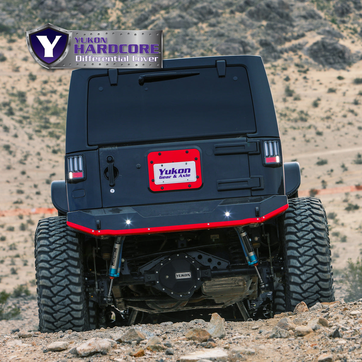 Yukon Hardcore Nodular Iron Cover for 2018 Jeep Wrangler JL Front Dana 30 - YHCC-D30JL