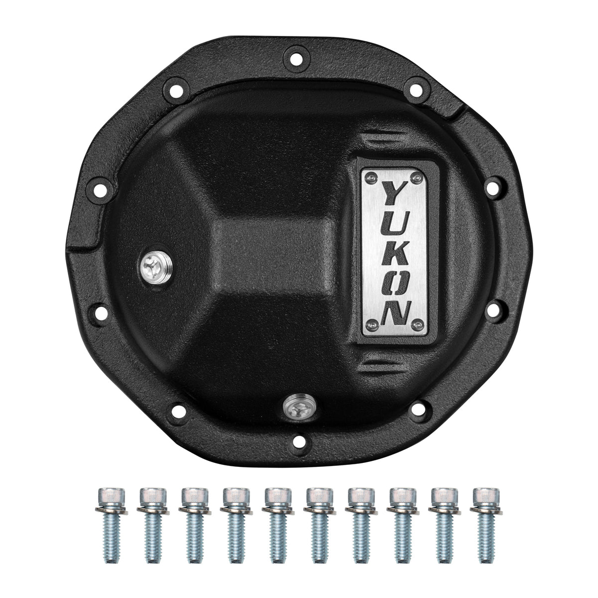 Yukon Hardcore Nodular Iron Cover for Rear GM 8.6in w/8mm Cover Bolts - YHCC-GM8.5-M