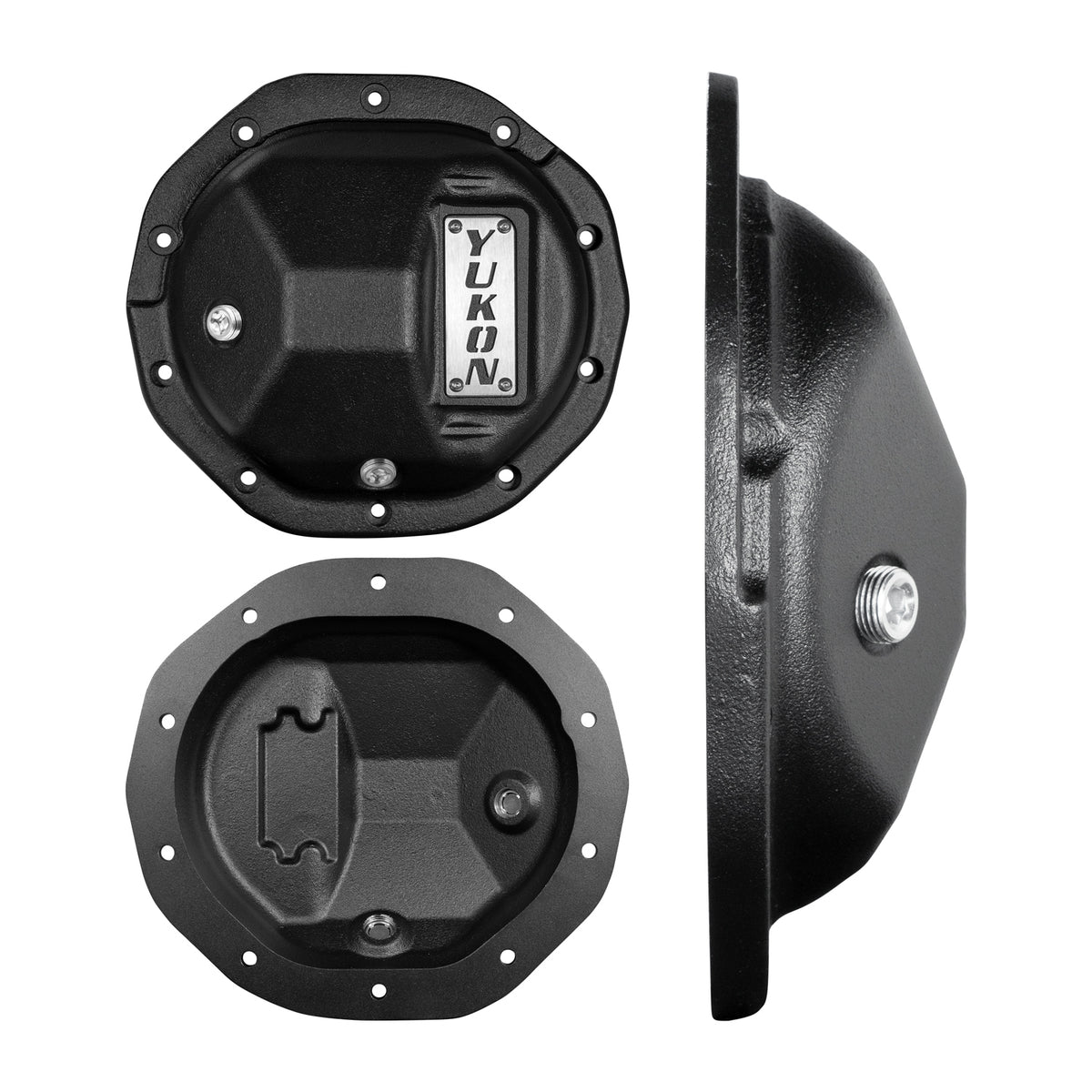 Yukon Gear Hardcore Diff Cover for 8.5inch GM Rear w/ 5/16inch Cover Bolts - YHCC-GM8.5-S