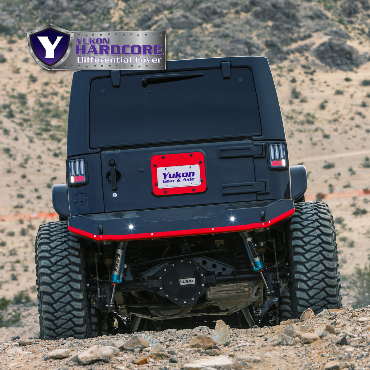 Yukon Gear Hardcore Diff Cover for 8.5inch GM Rear w/ 5/16inch Cover Bolts - YHCC-GM8.5-S