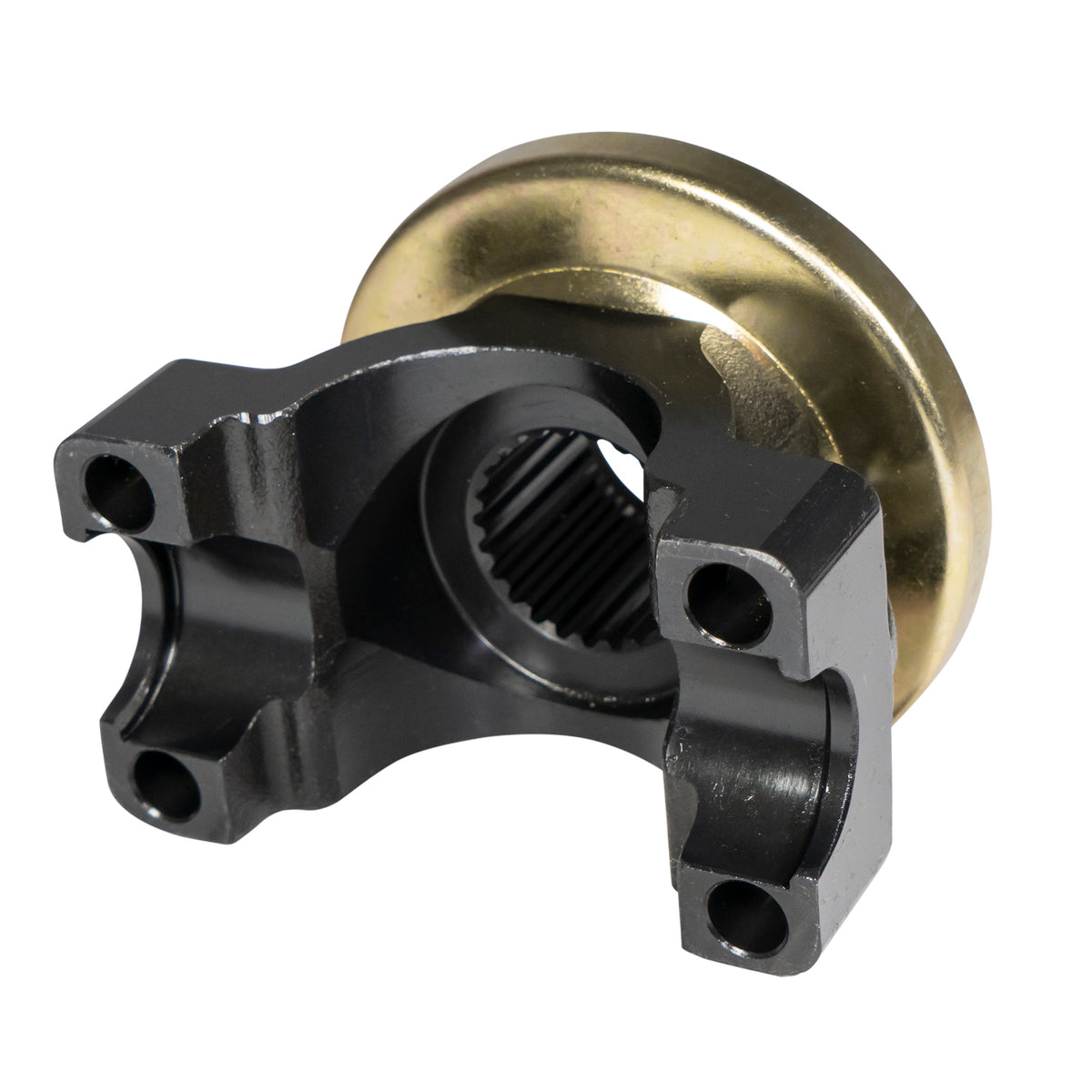 Yukon 24 Spline Front Pinion Yoke for Dana 30/44 Jeep JK w/1350 U-Bolt Design - YY D44-1350-24F