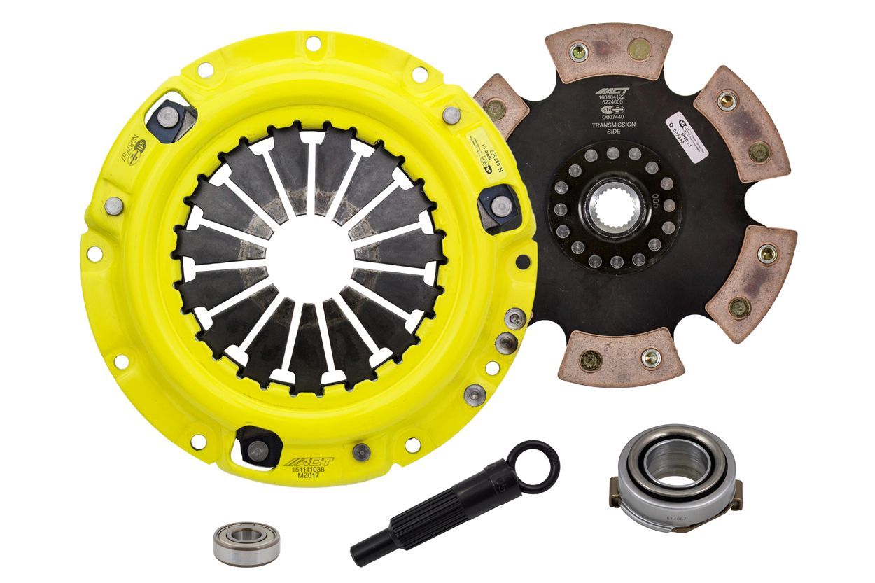 ACT 1996 Kia Sephia HD/Race Rigid 6 Pad Clutch Kit - Z61-HDR6