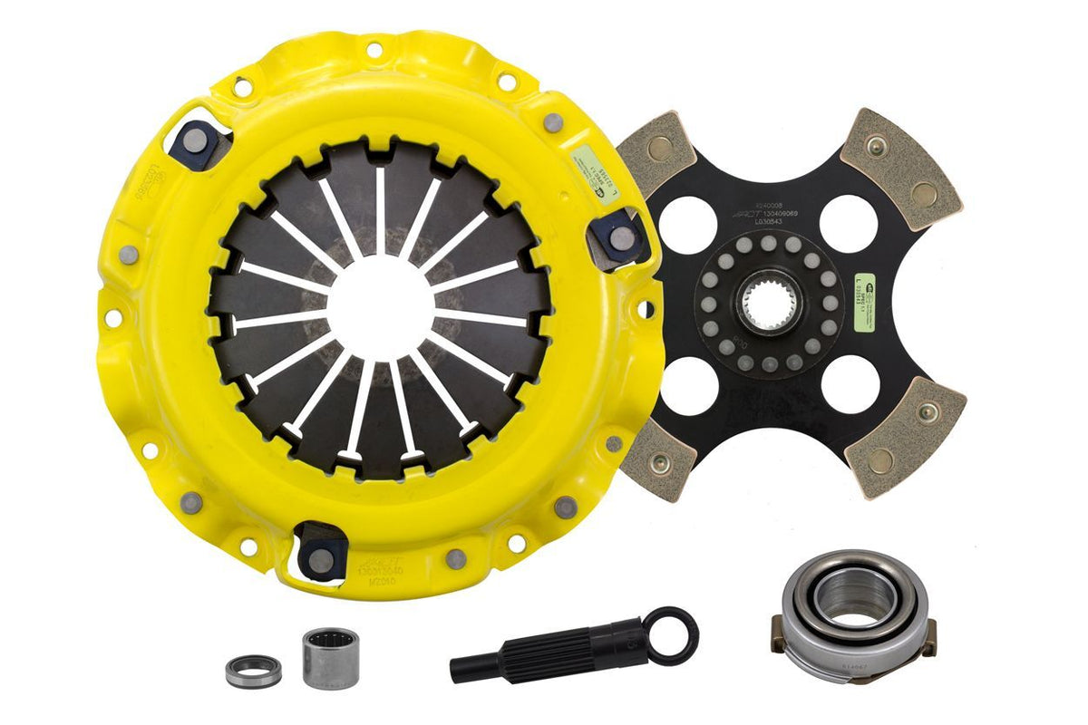 ACT 1987 Mazda RX-7 HD/Race Rigid 4 Pad Clutch Kit - Z65-HDR4
