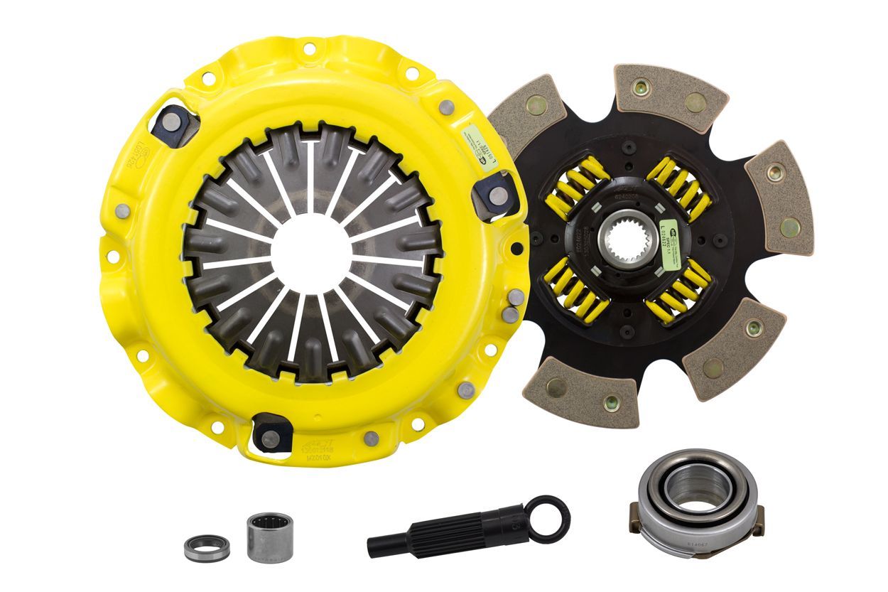 ACT 1987 Mazda RX-7 XT/Race Sprung 6 Pad Clutch Kit - Z65-XTG6