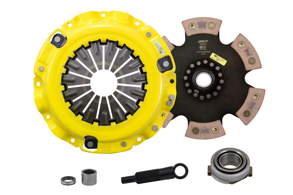 ACT 1987 Mazda RX-7 MaXX/Race Rigid 6 Pad Clutch Kit - Z65-XXR6