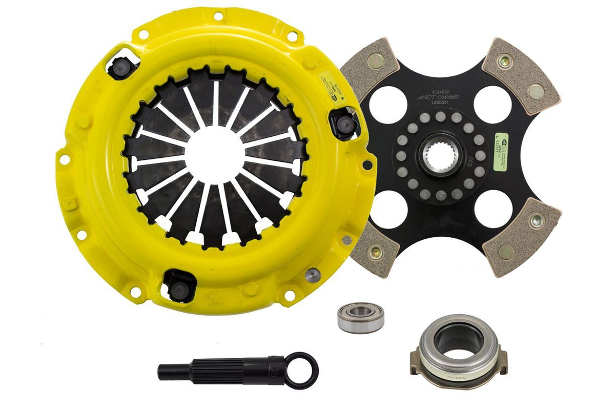 ACT 2001 Mazda Protege HD/Race Rigid 4 Pad Clutch Kit - Z66-HDR4
