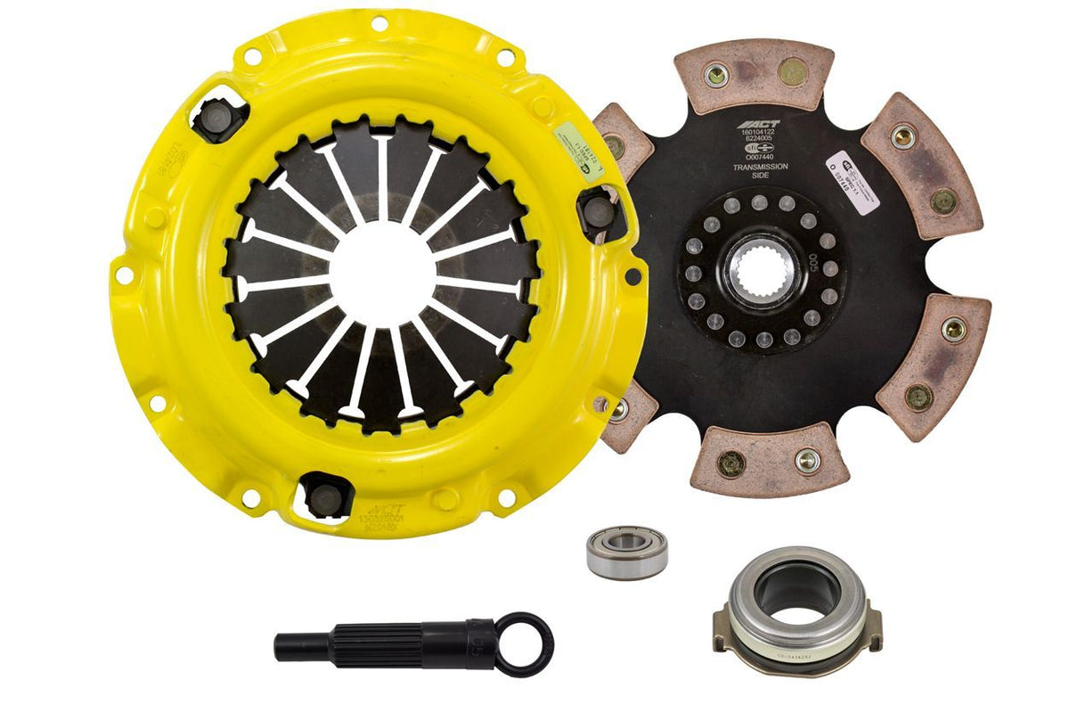 ACT 2001 Mazda Protege XT/Race Rigid 6 Pad Clutch Kit - Z66-XTR6