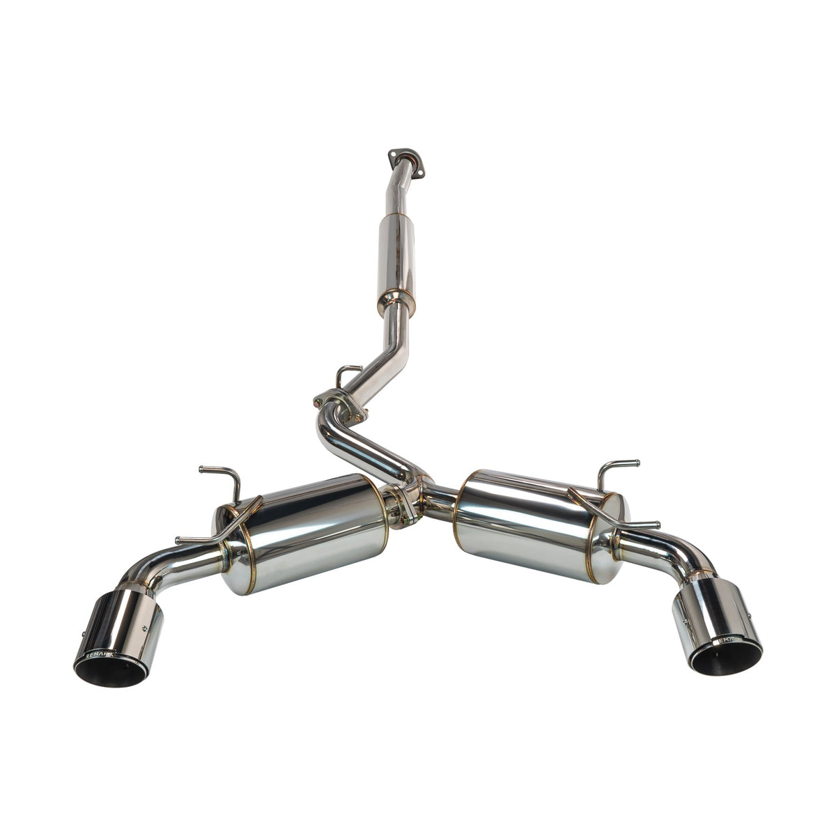 REMARK Elite Spec CatBack Exhaust, Toyota GR86 / Subaru BRZ 2022+, Burnt Stainless Tip Cover - RK-C2063T-04T