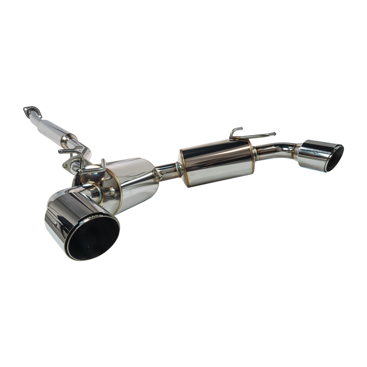 REMARK Elite Spec CatBack Exhaust, Toyota GR86 / Subaru BRZ 2022+, Stainless Steel Tip Cover - RK-C2063T-04