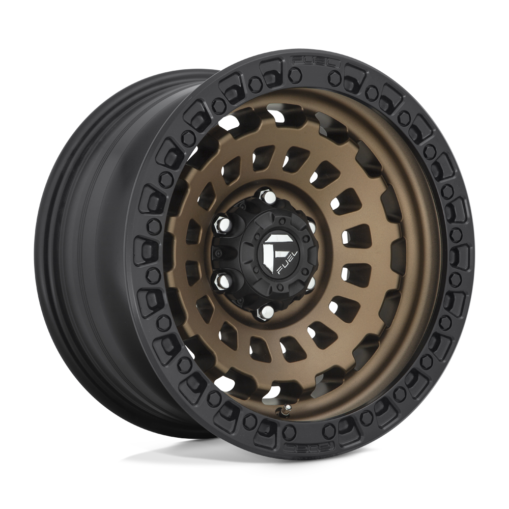 Fuel Off-Road D634 17X8.5 Matte Bronze Black Bead Ring 5x120 +34mm