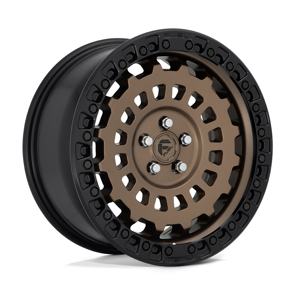 Fuel Off-Road D634 17X8 Matte Bronze Black Bead Ring 5x114.3 +38mm