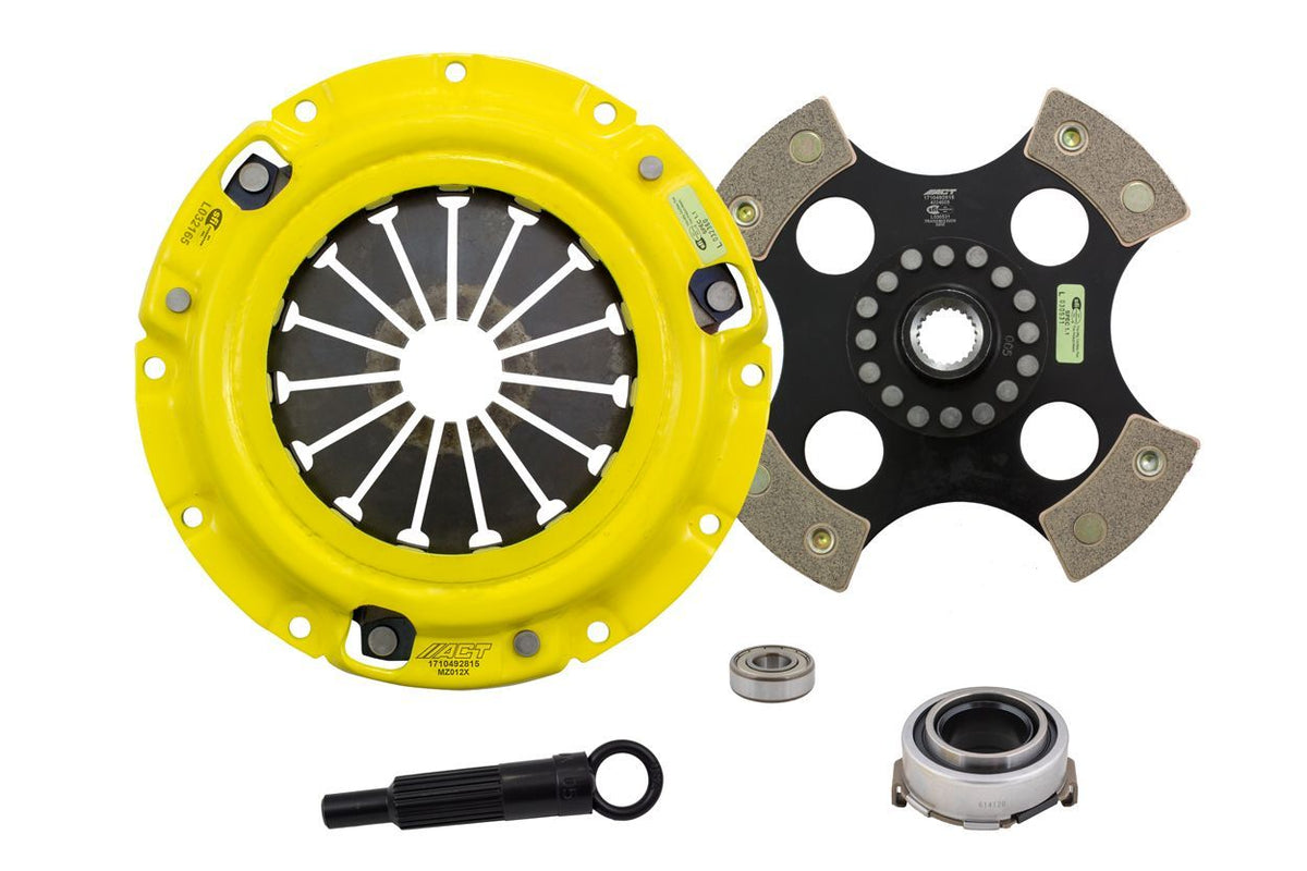 ACT 1991 Mazda Miata XT/Race Rigid 4 Pad Clutch Kit - ZM2-XTR4