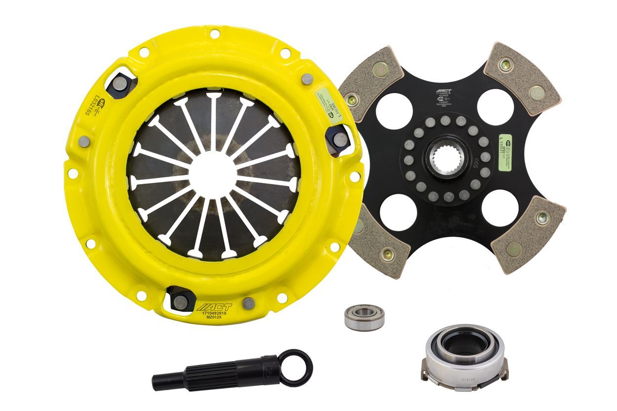 ACT 1991 Mazda Miata XT/Race Rigid 4 Pad Clutch Kit - ZM2-XTR4