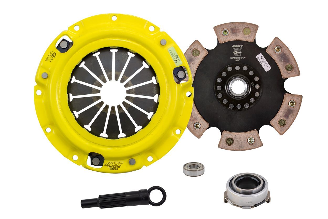 ACT 1991 Mazda Miata XT/Race Rigid 6 Pad Clutch Kit - ZM2-XTR6