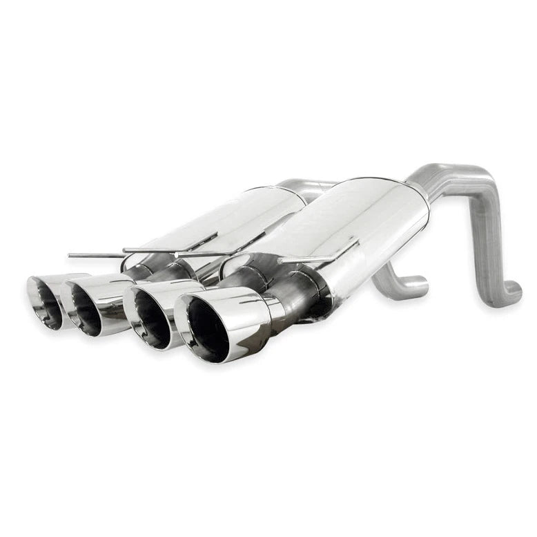 Stainless Works - 2005-13 Corvette ZO6/ZR1 7.0L Catback - ZO6CBCQUAD