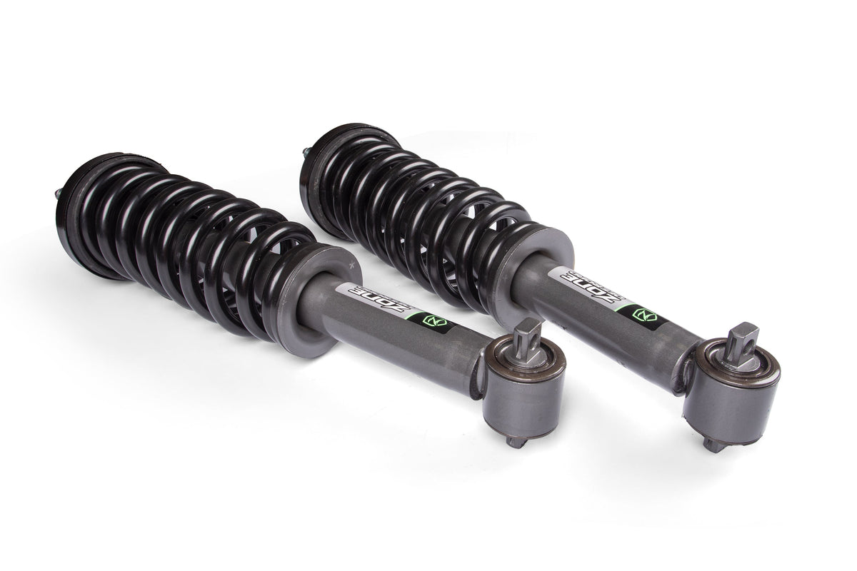 Zone Offroad 14-26 Ford F150 4WD 2in Leveling Kit / 0in Rear Lift - Nitro Loaded Struts - ZONF149LN